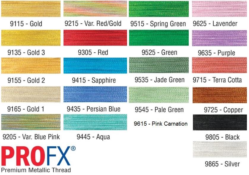 R3033 ProWrap ProFX Premium Metallic Thread [Size A, 100M]